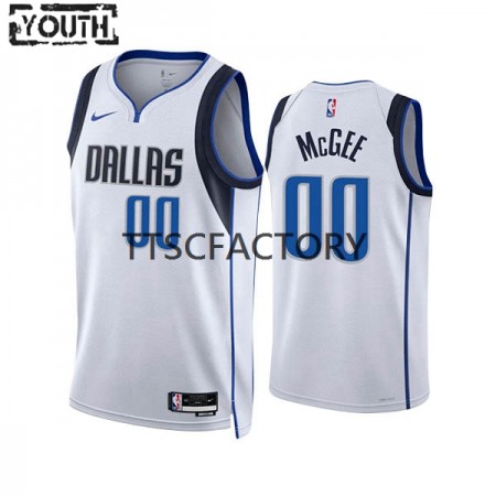 Dres Dallas Mavericks JaVale McGee 00 Nike 2022-23 Association Edition Bijela Swingman - Dječji